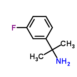 1-(3-氟苯基)-1-甲基乙胺结构式