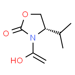 2-Oxazolidinone, 3-(1-hydroxyethenyl)-4-(1-methylethyl)-, (S)- (9CI) picture