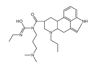 N-(3-(Dimethylamino)propyl)-N-((ethylamino)carbonyl)-6-n-propylergolin e-8-beta-carboxamide Structure