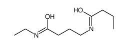 4-(butanoylamino)-N-ethylbutanamide Structure