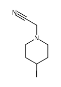 (4-methylpiperidin-1-yl)acetonitrile Structure