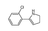 2-(2-chlorophenyl)-pyrroline Structure