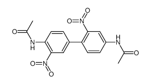 N,N'-(2,3'-dinitro-biphenyl-4,4'-diyl)-bis-acetamide结构式