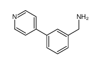 (3-pyridin-4-ylphenyl)methanamine图片