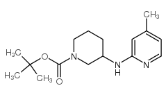 3-[(4-甲基-2-吡啶基)氨基]-1-哌啶甲酸叔丁酯图片