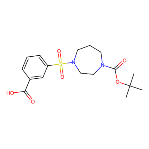 4-(3-CARBOXY-BENZENESULFONYL)-[1,4]DIAZEPANE-1-CARBOXYLIC ACID TERT-BUTYL ESTER picture