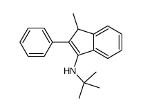 N-tert-butyl-3-methyl-2-phenyl-3H-inden-1-amine结构式