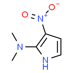 1H-Pyrrol-2-amine,N,N-dimethyl-3-nitro- Structure