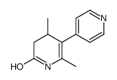 4,6-dimethyl-5-pyridin-4-yl-3,4-dihydro-1H-pyridin-2-one Structure