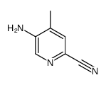 5-AMINO-4-METHYLPICOLINONITRILE structure