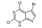 5-Bromo-2,4-dichloro-7H-pyrrolo[2,3-d]pyrimidine picture