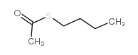 Ethanethioic acid,S-butyl ester Structure