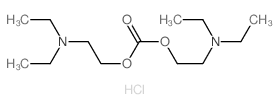 Carbonicacid, bis[2-(diethylamino)ethyl]ester, dihydrochloride (6CI,7CI) structure