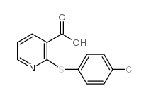 2-(4-氯苯基硫代)烟酸图片