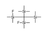 [bis[fluoro(dimethyl)silyl]-trimethylsilylmethyl]-trimethylsilane Structure