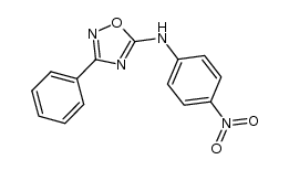 N-(4-nitrophenyl)-3-phenyl-1,2,4-oxadiazol-5-amine结构式