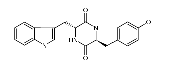 cyclo-D-Trp-L-Tyr Structure