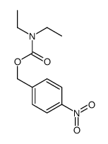 (4-nitrophenyl)methyl N,N-diethylcarbamate结构式