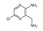 3-(aminomethyl)-5-chloropyrazin-2-amine Structure