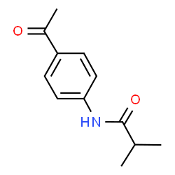 Propanamide, N-(4-acetylphenyl)-2-Methyl-结构式