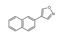 4-(2-naphthyl)isoxasole结构式