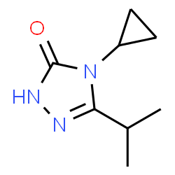 3H-1,2,4-Triazol-3-one,4-cyclopropyl-2,4-dihydro-5-(1-methylethyl)-(9CI) Structure