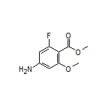 Methyl 4-Amino-2-fluoro-6-methoxybenzoate Structure