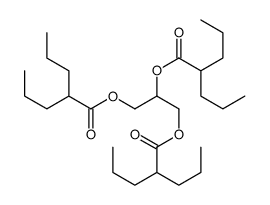 glyceryl trivalproate Structure