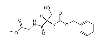 Cbz-Ser-Gly-OMe Structure