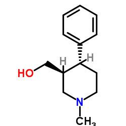 3S,4R-4-[phenyl-1-methylpiperidinyl] methanol picture