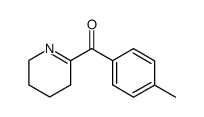 (3,4,5,6-tetrahydropyridin-2-yl)(p-tolyl)methanone Structure