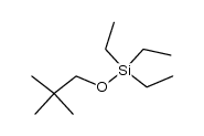 triethyl(neopentyloxy)silane Structure