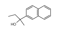 2-(naphthalen-2-yl)butan-2-ol结构式