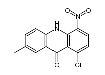 1-chloro-7-methyl-4-nitro-10H-acridin-9-one结构式