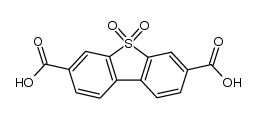 5,5-Dioxo-5H-dibenzo[b,d]thiophene-3,7-dicarboxylic Acid Structure