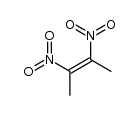 (Z)-2,3-Dinitro-2-butene结构式