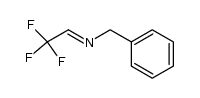 N-(2,2,2-trifluoro-ethylidene)benzylamine结构式