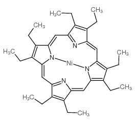 2,3,7,8,12,13,17,18-octaethyl-21h,23h-porphine nickel(ii) structure