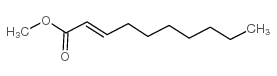 methyl 2-decenoate Structure