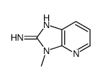 2-AMINO-3-METHYLIMIDAZO(4,5-B)PYRIDINE结构式