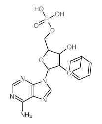 [5-(6-aminopurin-9-yl)-3-hydroxy-4-phenylmethoxy-oxolan-2-yl]methoxyphosphonic acid picture