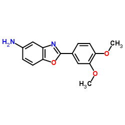 2-(3,4-DIMETHOXY-PHENYL)-BENZOOXAZOL-5-YLAMINE Structure