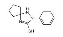 2-phenyl-1,2,4-triazaspiro[4.4]nonane-3-thione Structure