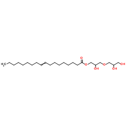 [3-(3,3-dihydroxypropoxy)-1-hydroxypropyl] (Z)-octadec-9-enoate structure