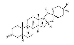 sarsasapogenone structure