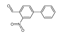 3-nitro-[1,1'-biphenyl]-4-carbaldehyde Structure