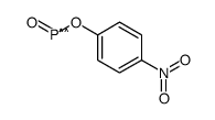 1-nitro-4-phosphorosooxybenzene结构式