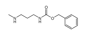 benzyl 3-(methylamino)propylcarbamate结构式