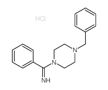 (4-benzylpiperazin-1-yl)-phenyl-methanimine Structure