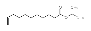 10-Undecenoic acid,1-methylethyl ester Structure